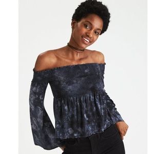 American eagle off shoulder top